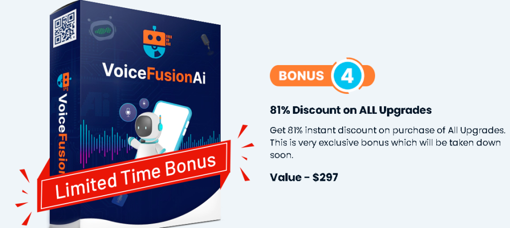 Fast Action Bonuses of VoiceFusion AI Review