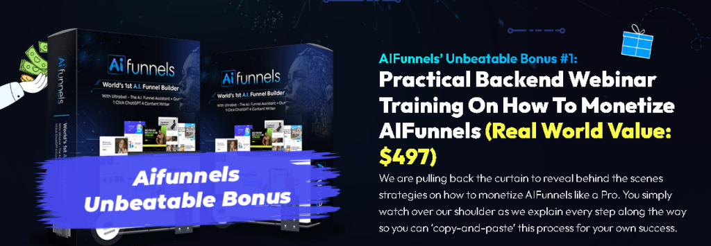 this image prefers to The Bonuses of  AIFunnels Review