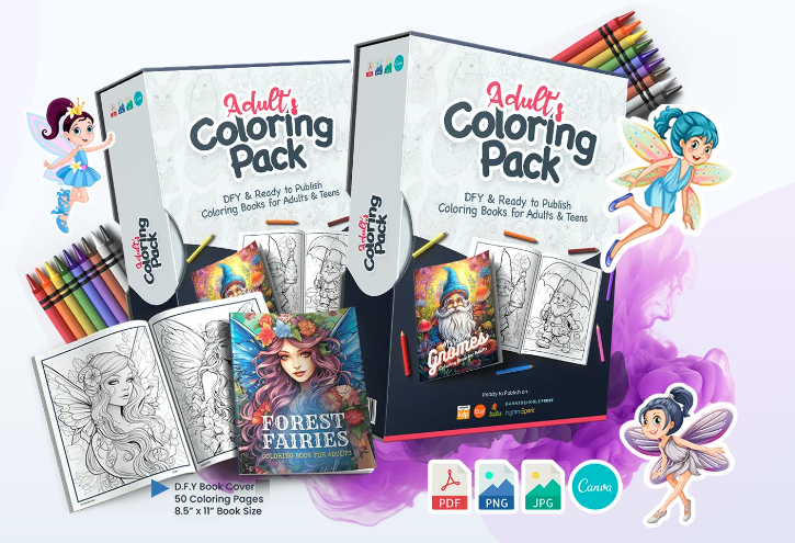 Adult Coloring Pack