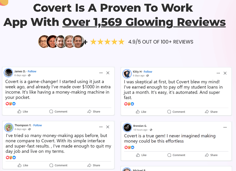 Covert AI Review - This image Preserves to the users honest opinion