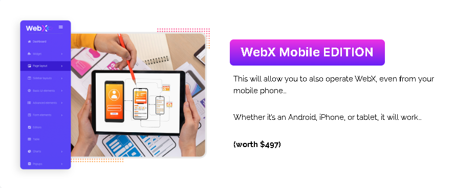 WebX Includes EVERYTHING and This image preserves to including WebX Mobile Edition