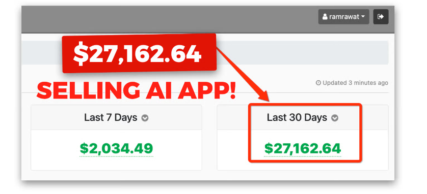 This image shows the earning proof of users customer