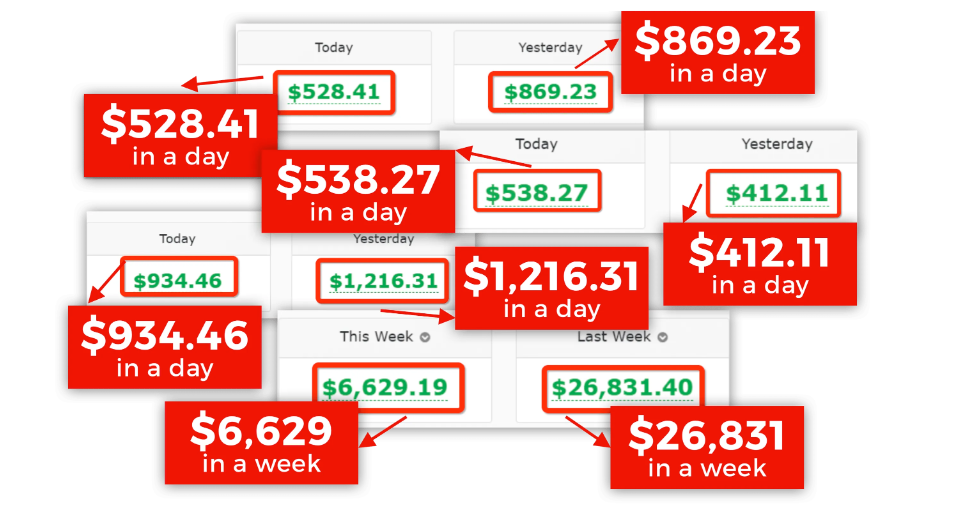 This image shows the earning proof of users customer